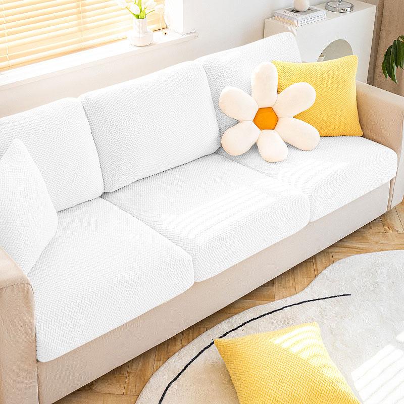 Jacquard Sofa Slipcover Furniture Protector Elastic Sofa Covers Furniture Protector For Bedroom Office Living Room Home Decor