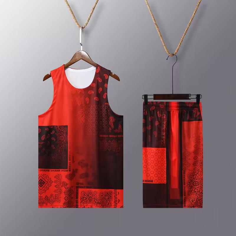 Youth and Adult Basketball Training Vest Set - Sport Jersey and Uniform