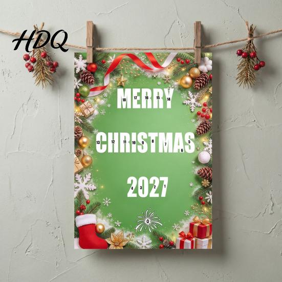 Festive Graffiti Drawing Sheets Christmas Coloring Card 18 Blank Letters A4 Size DIY Kindergarten Holiday Art Projects Paper with Pens for Kids Boys
