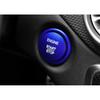 For Mercedes-Benz GLC 2016- Aluminum Blue One-Button Start Switch Cover Trim