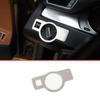 For VW CC 2009-2017 Silver Titanium Headlight Switch Control Frame Cover Trim