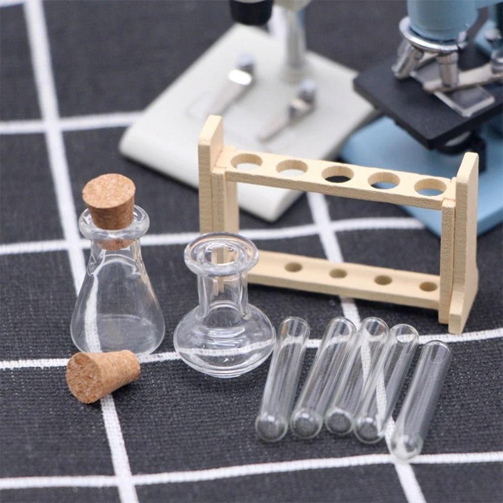 Measuring Cup Simulated Glass Test Tube 1:12 Dollhouse Miniature Measuring Cup Dollhouse Miniature