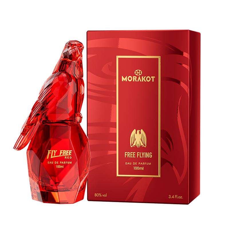 MORAKOT-100ML “Red Eagle Soaring Free” Unisex Perfume—Single Bottle, Luxurious, Rich, Passionate, with Exquisite Fragrance Notes