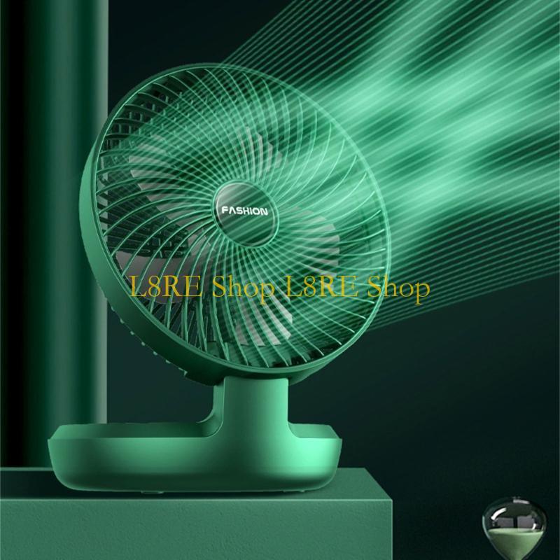 L8RE Electric Ventilator Travel Indoor Outdoor Punch-free Circulation Air Cooling Fan