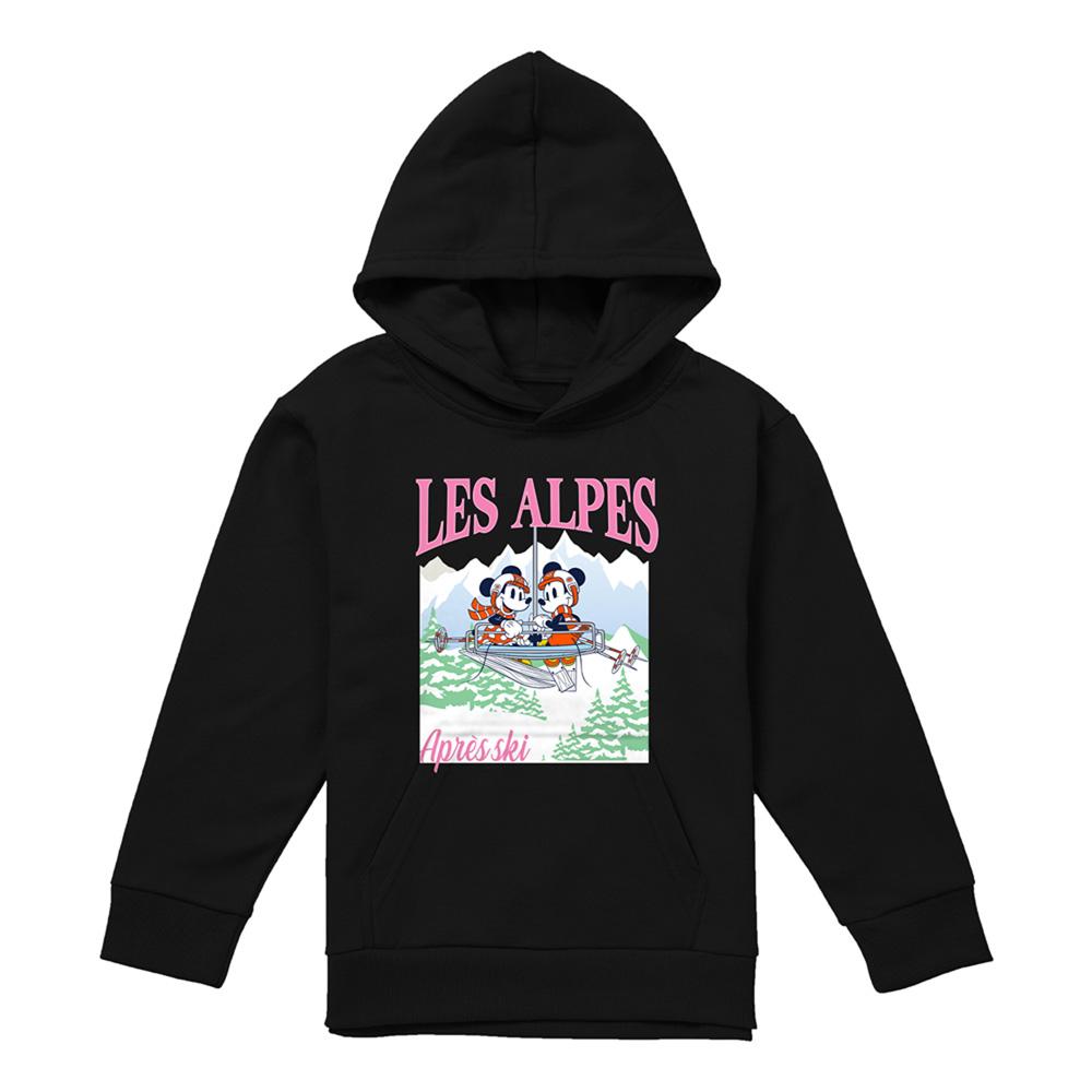 Disney Childrens/Kids Les Alpes Mickey Mouse Hoodie