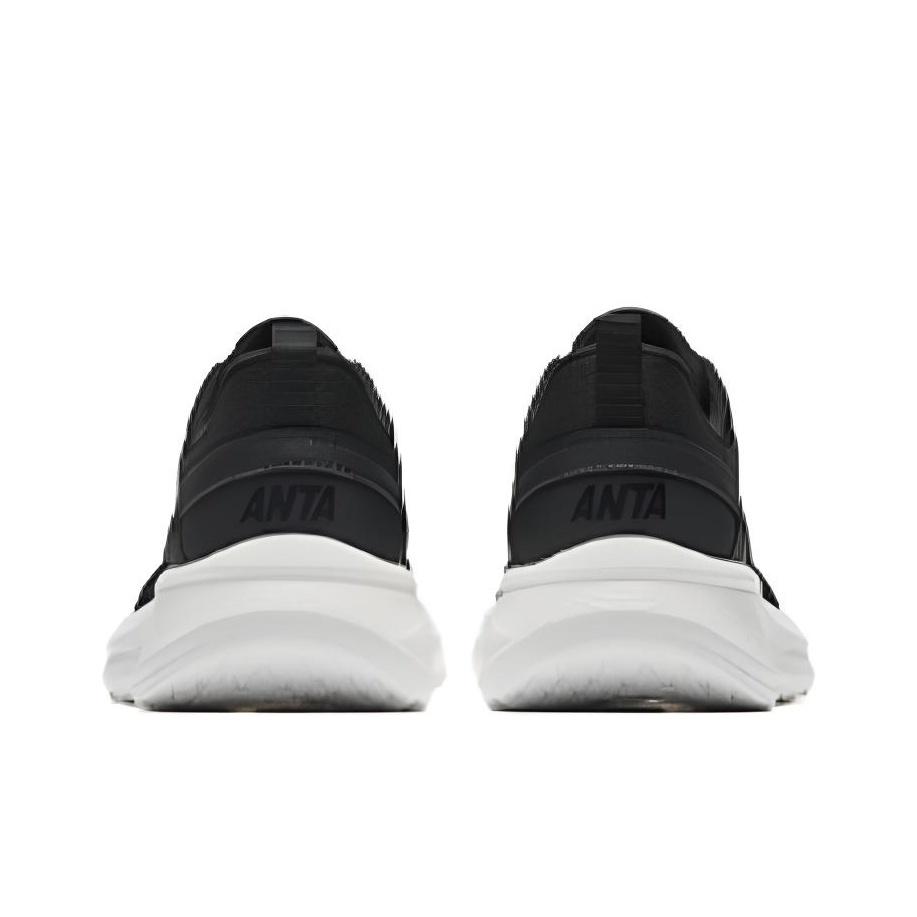 Anta Comfortable Versatile Fashionable Simple Breathable Lightweight Rebound Low-Top Casual Training Running Shoes Women sneaker Black 922525508-3