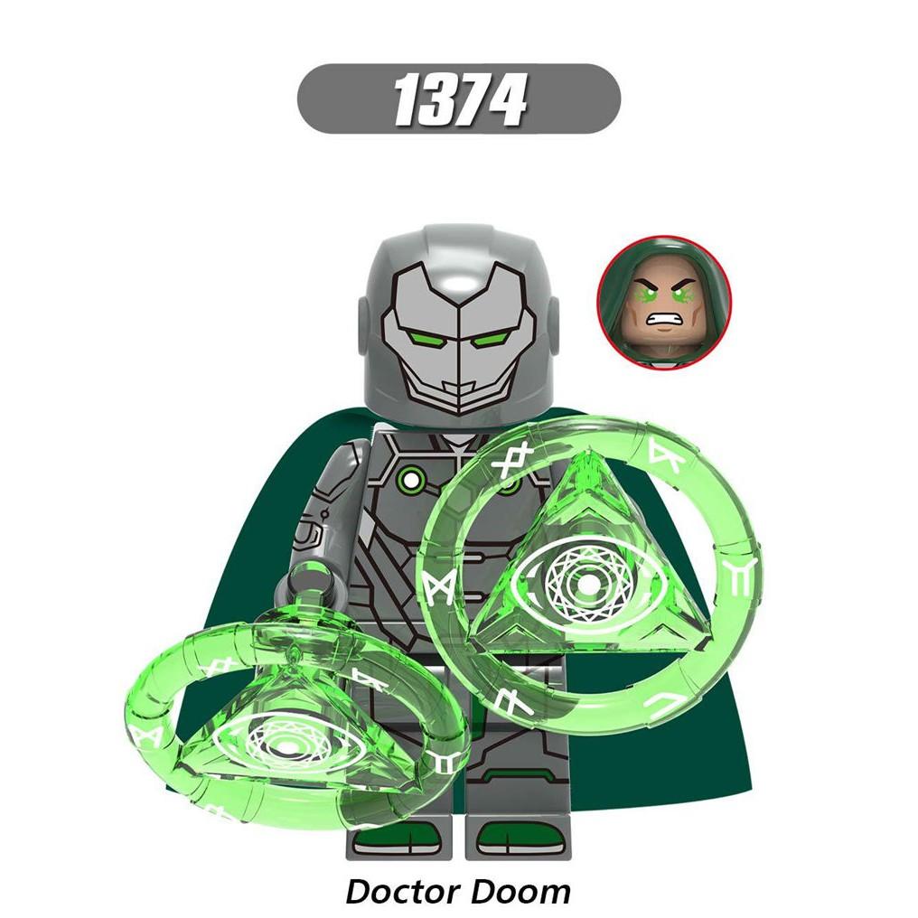 Superheld Mini Figur Bausteine Loki Doctor Doom Fantastic X0271
