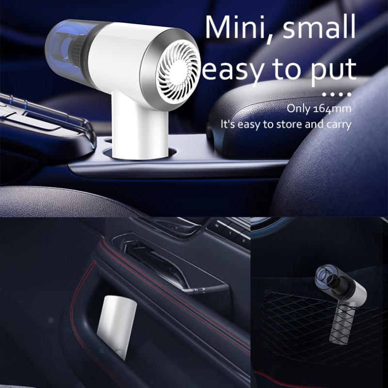 6500Pa High Suction Wireless Mini Vacuum, Handheld Cleaning Tool Suitable for Household and Automobile Cleanup Work