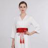 Embroidered Embroidery Corset Wide Style Ethnic Girdle Hanfu Waistband  Kimono Match