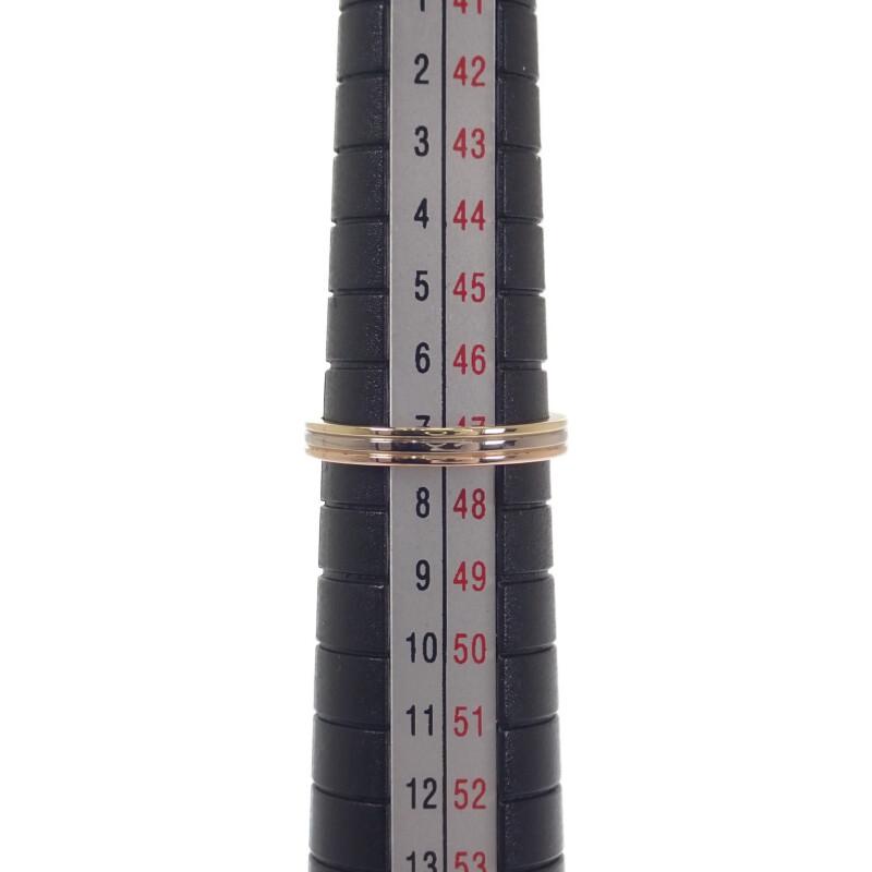 CARTIER  B4209947 #7(JP Size) ring K18 yellow gold/K18 white gold Women