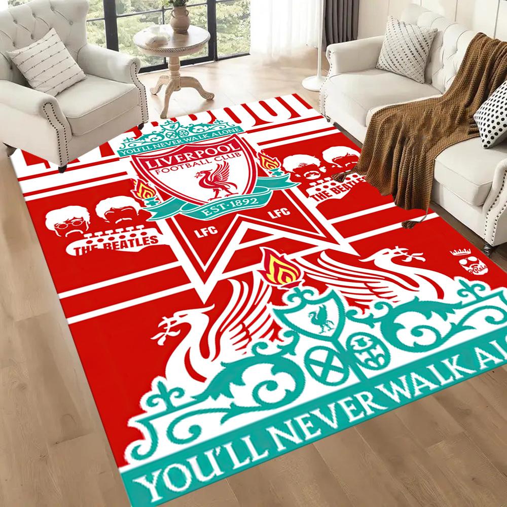 Liverpool Football Club Carpet Perfect For Entryway Outdoor Hallway Study Room Antislip Carpet Decorate Offices Wedding Party Gift