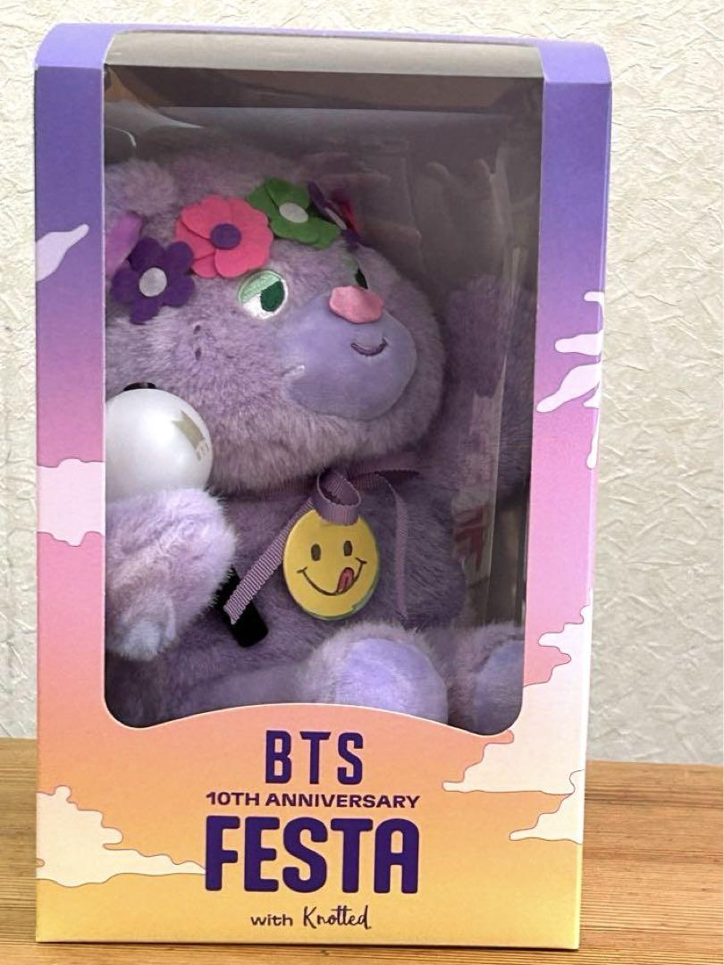 

[Б/У] Цена снижена: Эксклюзивная мягкая игрушка FESTA, посвященная 10-летию BTS