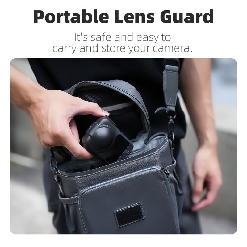 Accuracy Molded Protective Cover For 360 Camera Lens Scratch Resistant Anti Fall Snap On Design Secure Fit