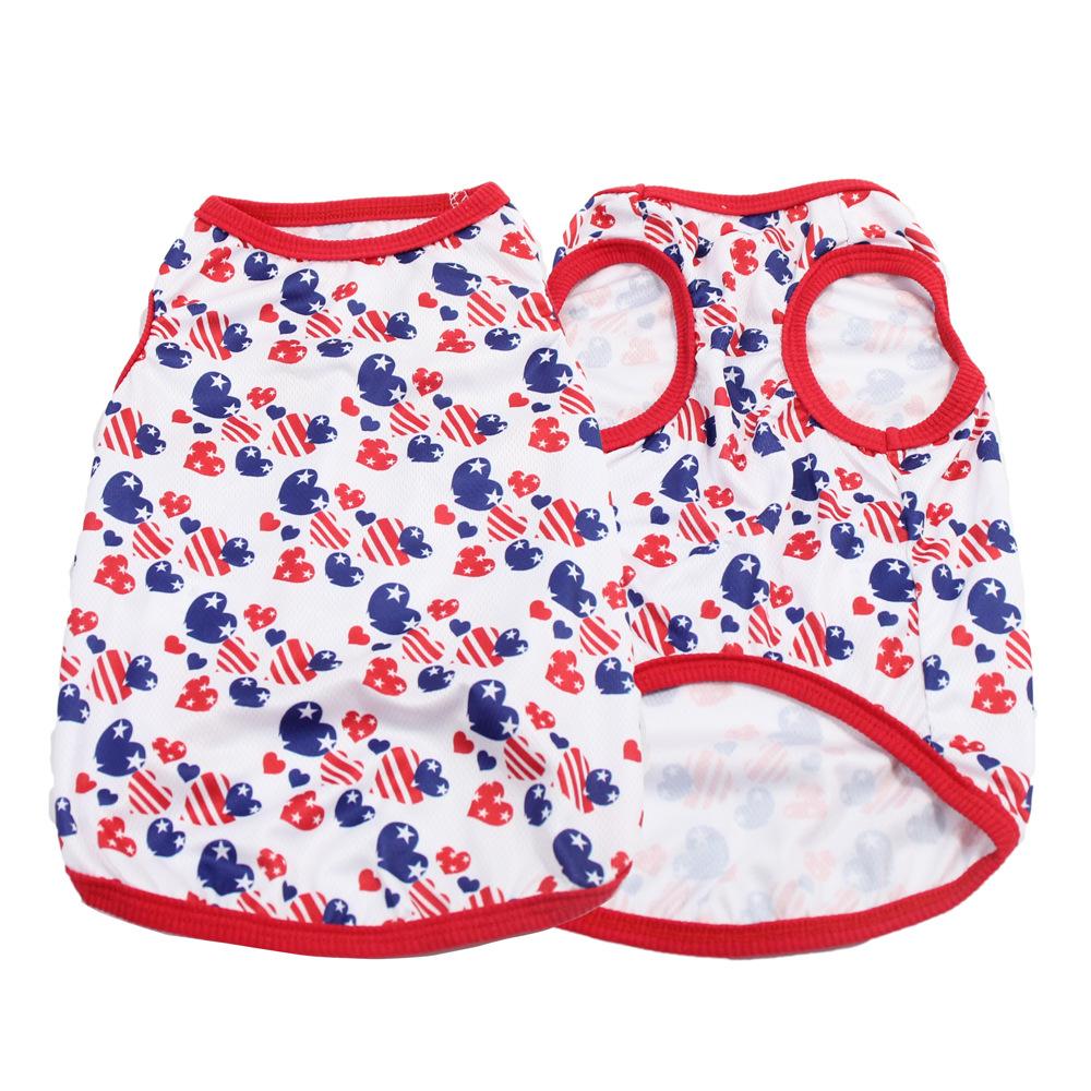 

Pet it Thin dog vest Small dog Bichon French fighting clothes Pet summer clothes Anti-hair loss L