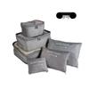 Compact Six-Piece Travel Organizer Set - Oxford Cloth Bags