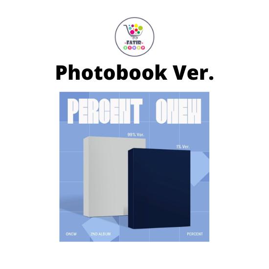 

Photobook Ver SHINee ONEW 2nd Album PERCENT No POB Random