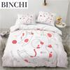 Cartoon Love Cats 3D Bedding Set Twin Queen King Size Duvet Cover Home Textile Decor Fashion Animal Print