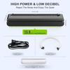 Vacuum Sealer Machine: Upgraded 5 in1 Food Vacuum Sealer with Dry&Moist Modes, LED Indicator Lights, Compact Design, Includes 15PCS Vacuum Seal