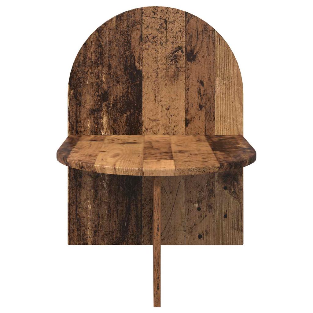 Nightstand 2 pcs Reclaimed Wood Look 48 x 49 x 65 cm Particleboard