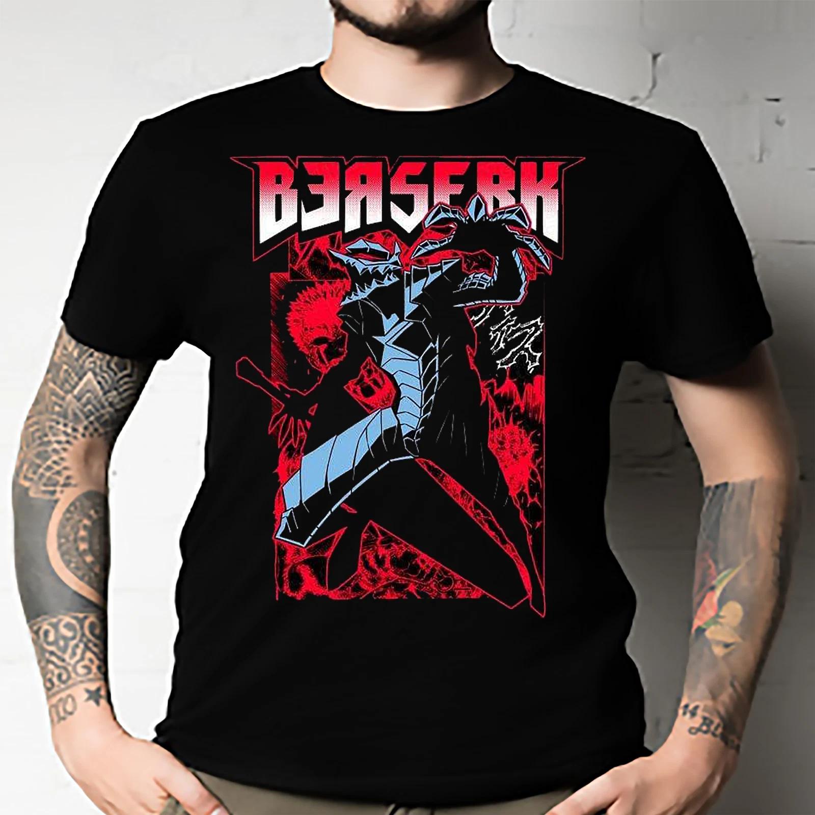 Men s and Women s T-shirts Berserk Metal XXXL