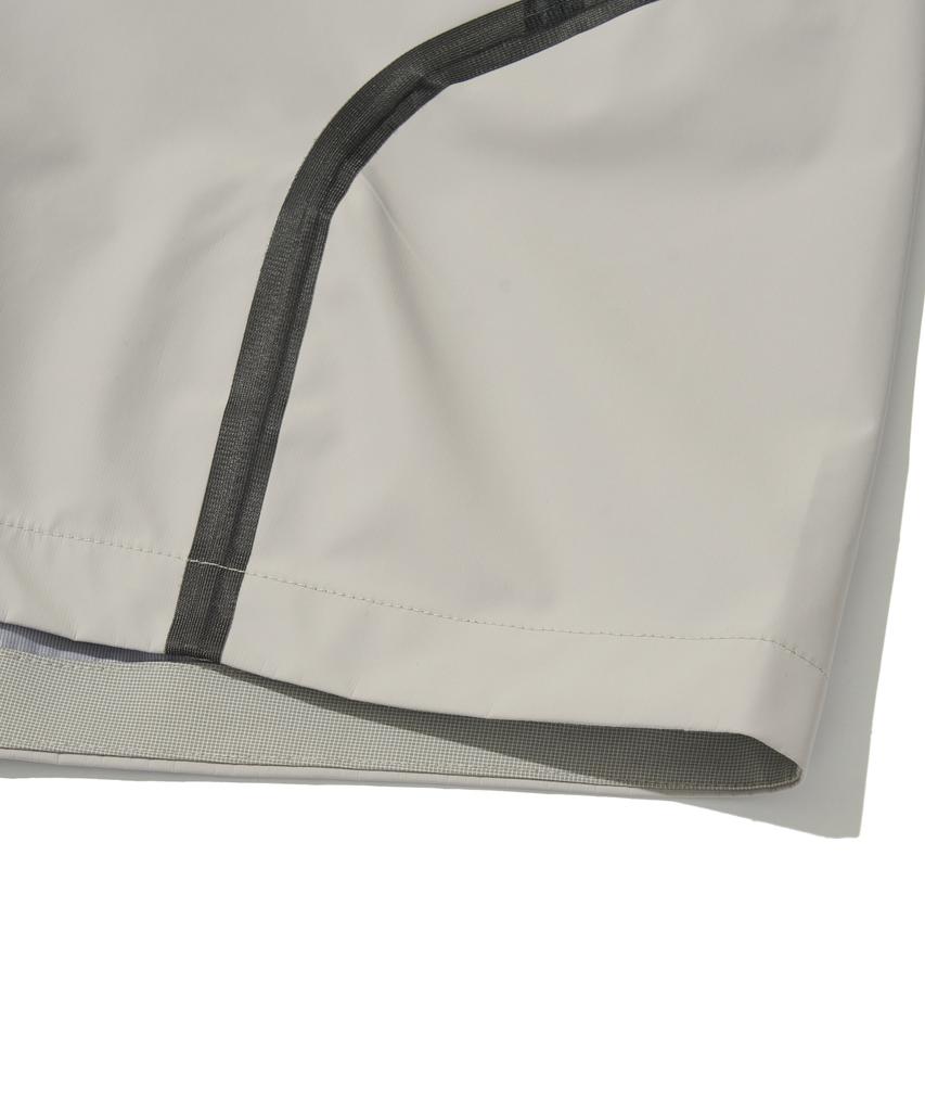 Welteoigseupelimeonteu Wsp001_3Layer Seamsealing Half Pants_Gray White