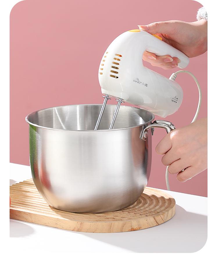 304 Stainless Steel Non-Slip Deep Mixing Bowl with Anti-Splash Design for Baking, Salads, and Cold Dishes