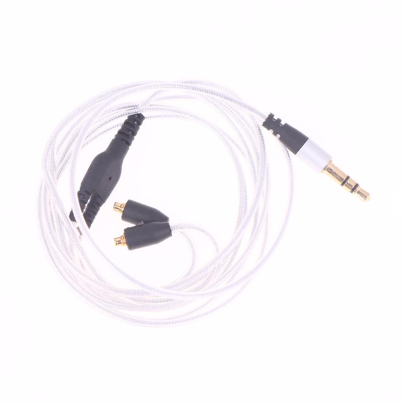 Mmcx To 3.5Mm Sound Jack Headphone Cable Replacement 120Cm Length For Se215/315/535/846/Ue900/Dc/Vjjb/N1
