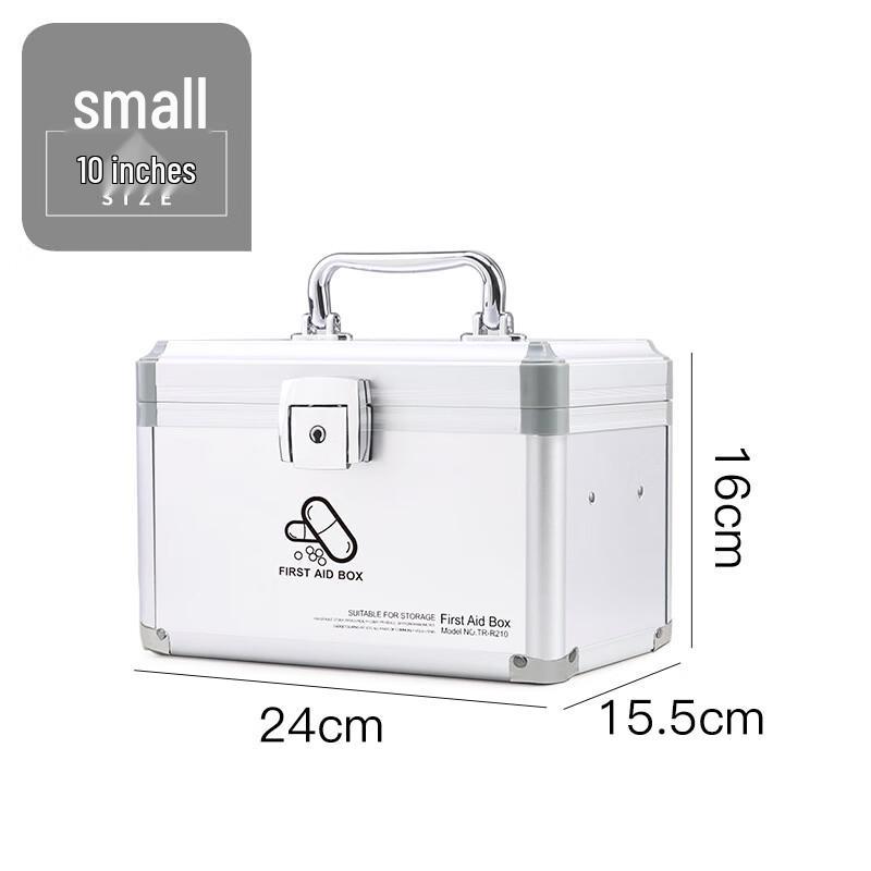 GOWKE Aluminum Alloy Medicine Storage Box