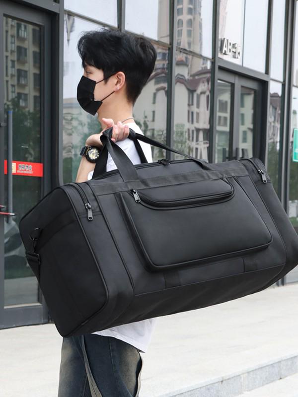 Men's Large Capacity Duffel Backpack – Travel, Work, Outdoor Use