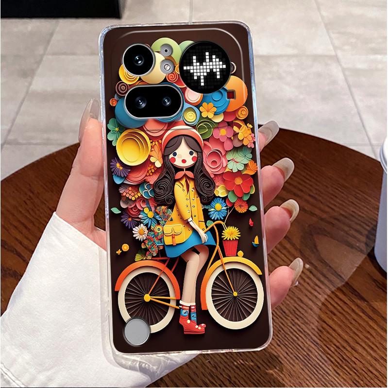Für Nothing Phone 4a Pro Hülle Klar Luxus Niedlich Liebes Hase Lustig TPU Weiches Silikon Rückseite Für Nothing Phone4A Pro Gehäuse