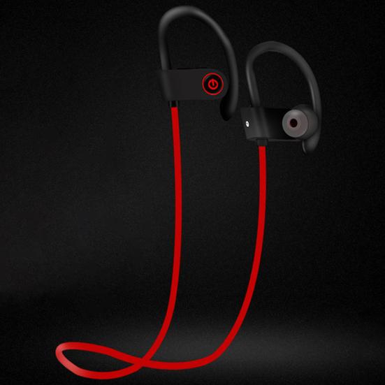 U8 Sluchátko kompatibilní s Bluetooth Multipointové připojení Vodotěsné Vestavěný mikrofon Dotykové ovládání Sportovní sluchátko pro sport