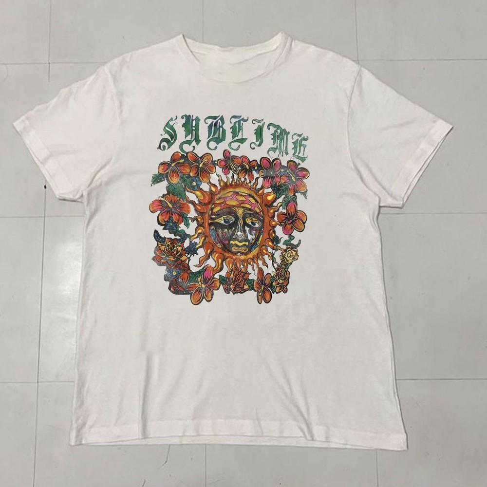 New Sublime Sun & Flower Gift For Fans Unisex All Size DO96 Unisex T-Shirt
