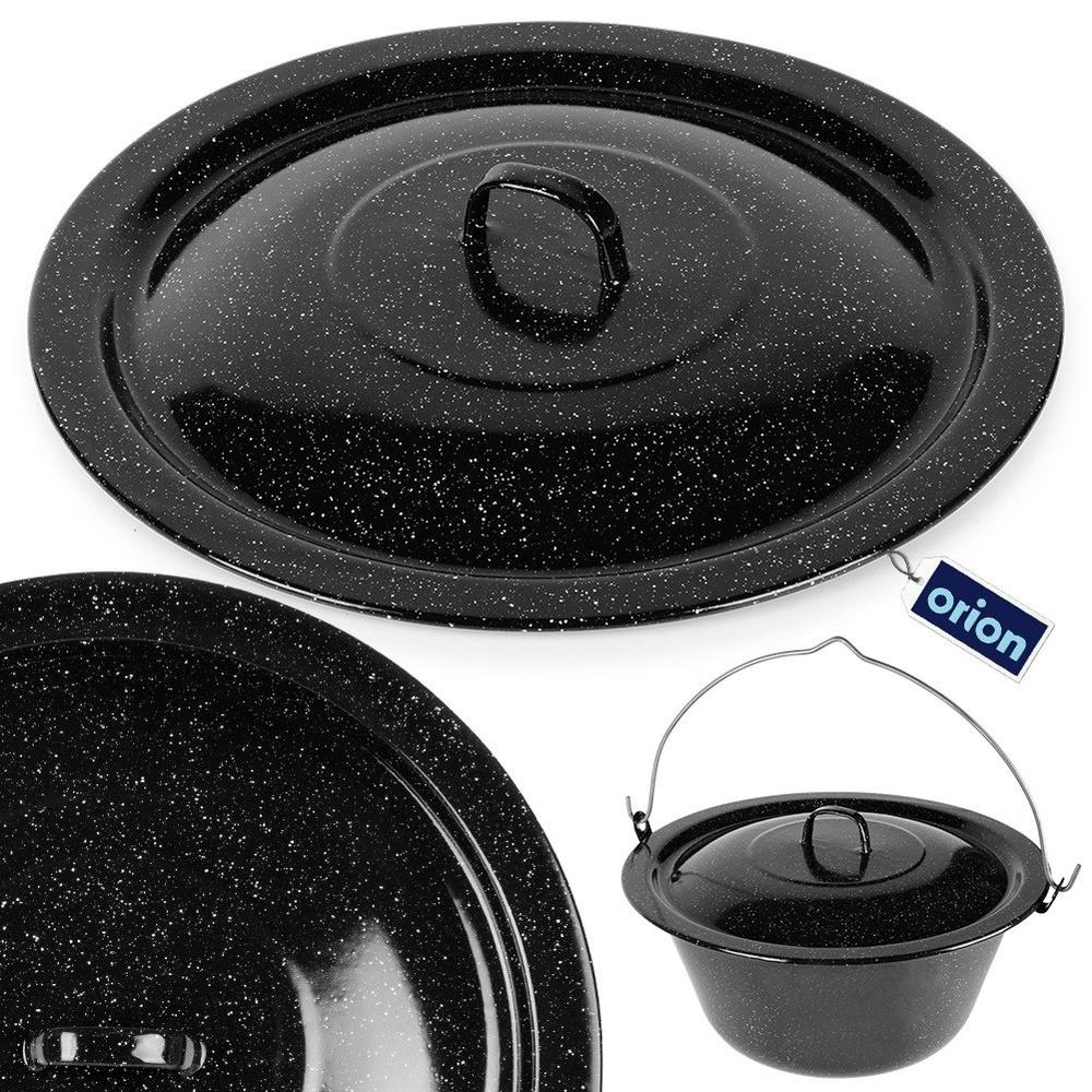 Emaildeckel für Kessel 40 cm, 13 l