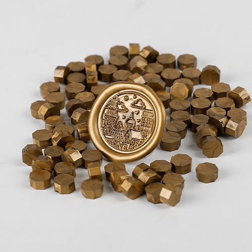 100 Pcs Ber Bag Sealing Wax for Stamp Scrapbook Decoraion DIY Craft Stamp Decotaion Invitation Card Wax Particles custom logo