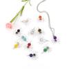 Crystal Wire Material Necklace Multicolored Pendant Choker Clothing Decorations