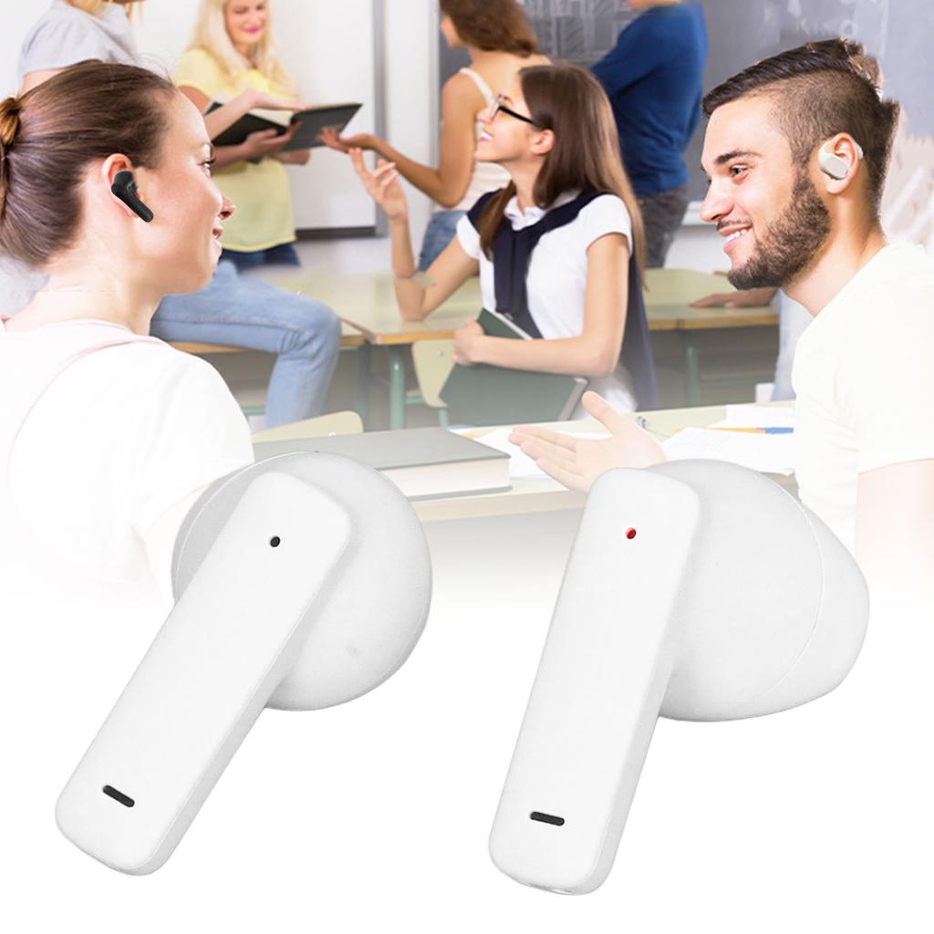   Translator Earbuds Support 74 Languages 70 Accents Stereo Noise Reduction Wireless Translation Earphones with APP