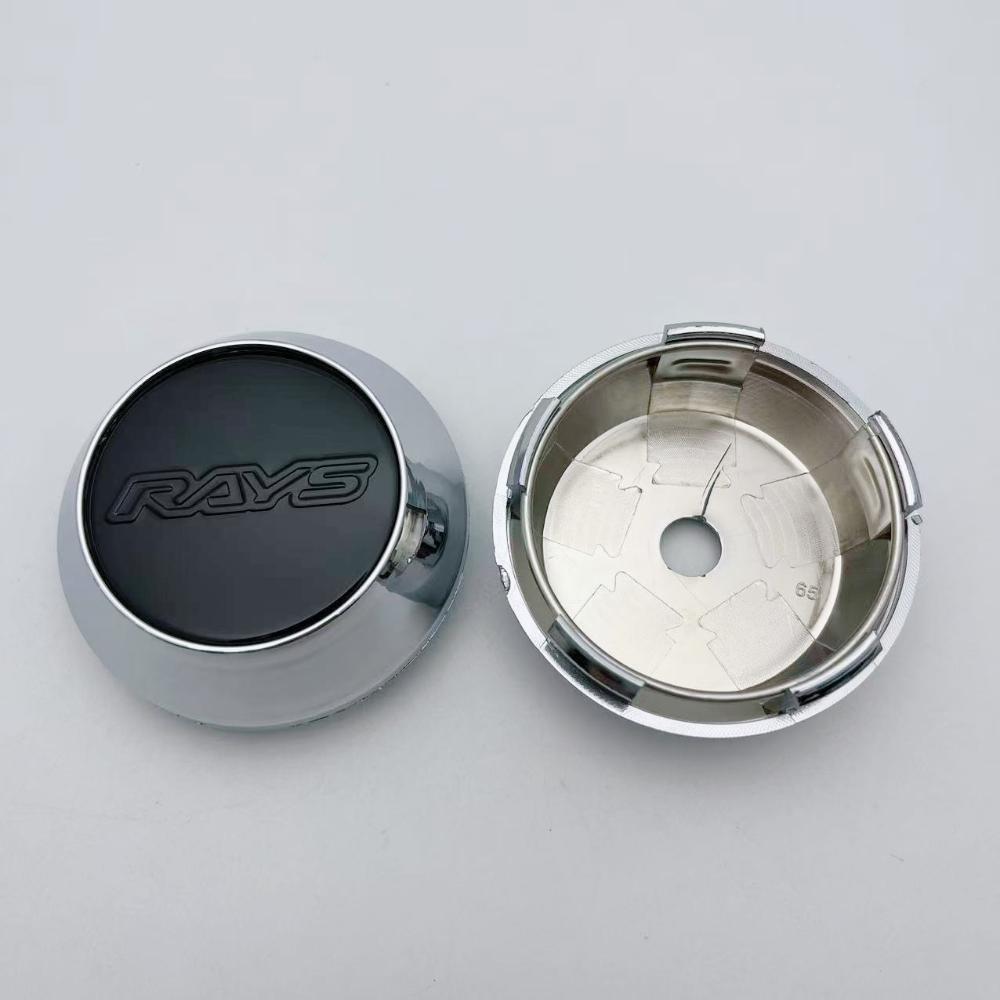 

4pcs 60mm 64mm 65mm 68mm 69mm Rays Logo Emblem Car Wheel Center Caps High Cap Car Accessories for Wheel Hubcaps Rim Hub Cover Rays Badge&60MM High Cap