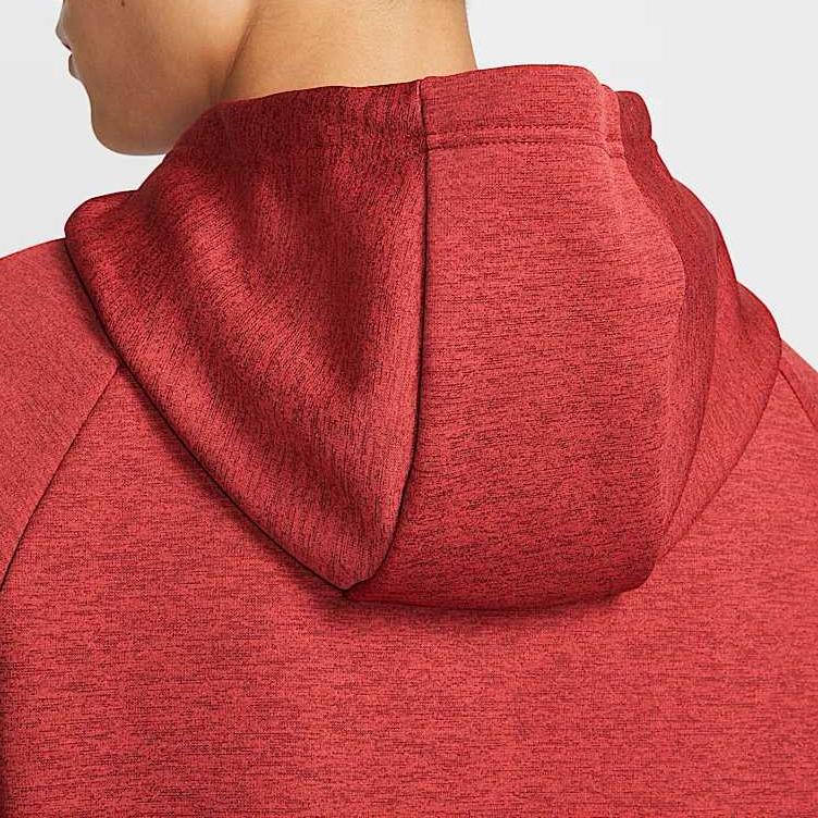 Nike Therma-Fit Warm Training Pullover Hoodie Men Hoodies Team-Red Color-Block University-Red DQ4835-677