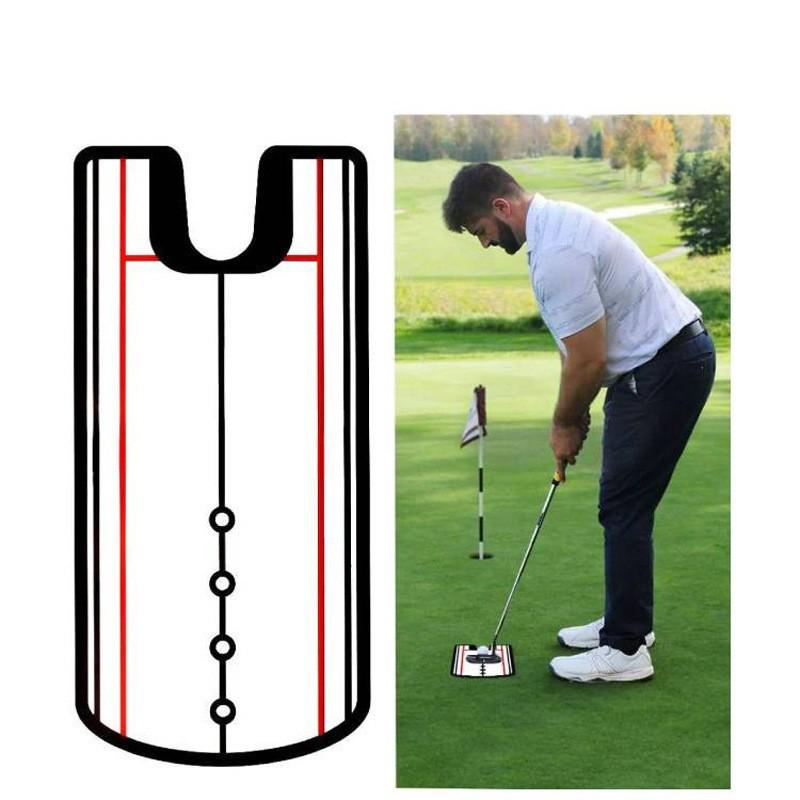 Acrylic Golf Putter Swing Practice Posture Corrector Mirror