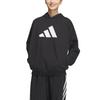 Adidas Sweatshirts Unisex Black Hooded Moderate Regular JN4857