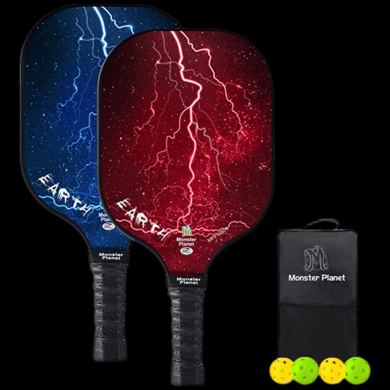 Monster Planet Pickleball Paddle Set