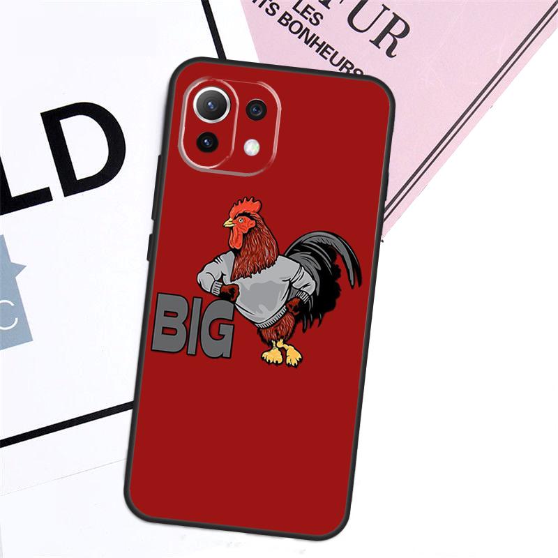 

Cartoon Chicken Rooster Case For Xiaomi 17 Pro Max 14 15 Ultra 13T 15T 14T Pro POCO X7 Pro X5 X6 F5 F6 F7 F8 Cover Xiaomi 15 Pro