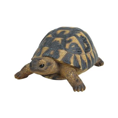 Ubia Hermann's Schildkröte, 17 x 11,7 x 7,7 cm, Figur, Dekoration, Tier, Gartendekoration, Schildkröte, H14115