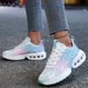 New Casual Sneakers Womens Lightweight Breathable Running Shoes Air Cushion Shock-absorb Fashion Sports Shoes Tennis Trainers
