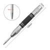 128mm/155mm Pin Press Dent Marker Center Punch Hand Tools Spring Loaded Positioning Drilling Hole Metal Drill Center Pin Punch