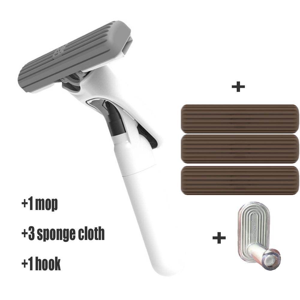 Mini ruční mop ruční houba samoždímací domácí stolní mokré a suché dvojího použití efektivní čisticí nástroj