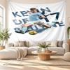 Kevin De Bruyne Wall Tapestry, Soft Fabric Wall Hanging, Decorative Backdrop For Bedroom Home Wall Art