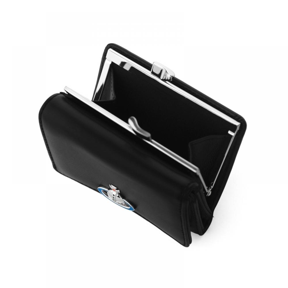 Vivienne Westwood 5115002kw L001l N403 Nappa Small Frame Bifold Wallet