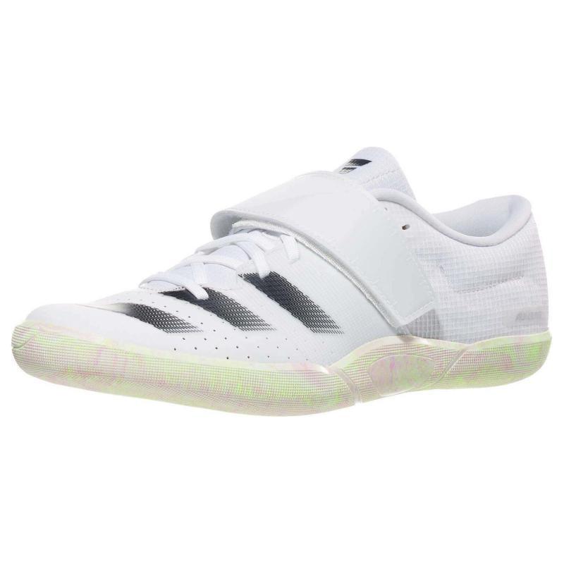 Adidas Adizero Cushioned Slip-Resistant Low-Top Training Shoes Unisex White Gray Sneakers ID7238
