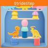 Dinosaur Stacking Blocks Interactive Game For Kids
